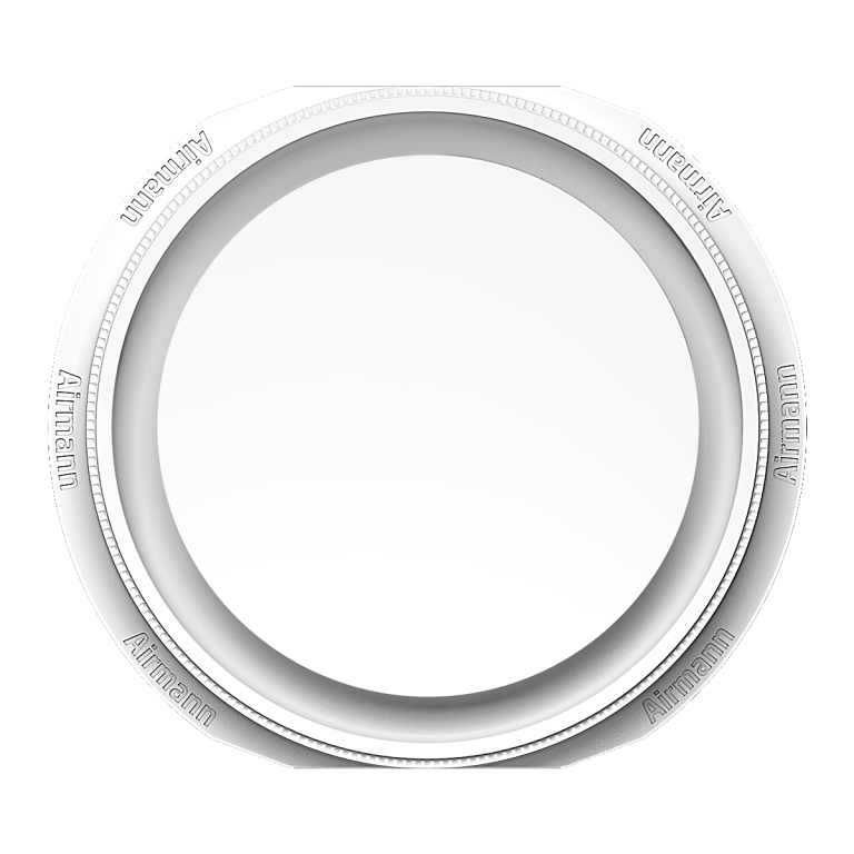 Gipsinis priglaistomas apvalus vėdinimo difuzorius Airmann Circle