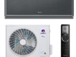 GREE Airy Black sieninio šilumos siurblio oras oras 5,3/5,6 kW komplektas
