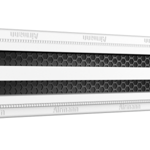 Gipsinis priglaistomas plyšinis vėdinimo difuzorius Airmann Line, 100 cm, dviejų plyšių