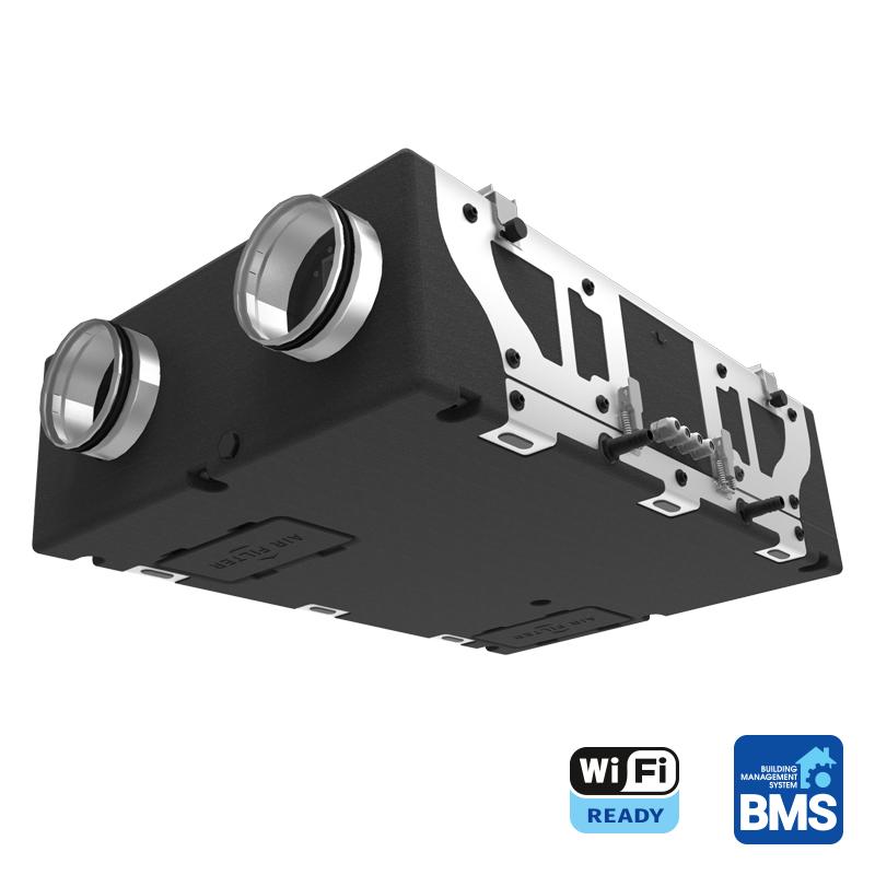 Plokštelinis ENTALPINIS rekuperatorius BLAUBERG Komfort D5B180E S21 su WIFI valdymu