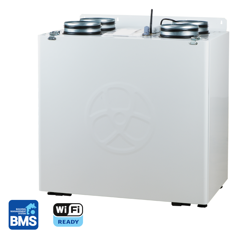 Plokštelinis ENTALPINIS rekuperatorius BLAUBERG Komfort EC SB550E S21 su WIFI valdymu