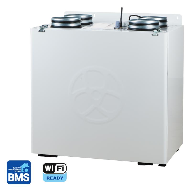 Plokštelinis rekuperatorius BLAUBERG Komfort EC SB550 S21 su WIFI valdymu