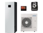 SAMSUNG oras–vanduo 9.0/8.7 kW SPLIT NORDIC šilumos siurblys su 200 l talpa, WIFI