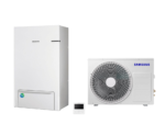 SAMSUNG oras-vanduo 6.0/6.5 kW SPLIT šilumos siurblio KOMPLEKTAS (be tūrinio šildytuvo)