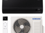 SAMSUNG SIENINIS BEVĖJIS Windfree™ Avant Black S2, 2.5/3.2 kW oro kondicionieriaus komplektas