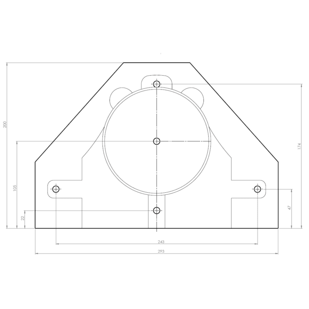 Plastikinė antistatinė SLIM difuzoriaus dėžutė 2x75 – 6