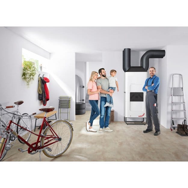 Zehnder ComfoClime 24 ir ComfoAir Q350 ERV entalpinio rekuperatoriaus komplektas – 5