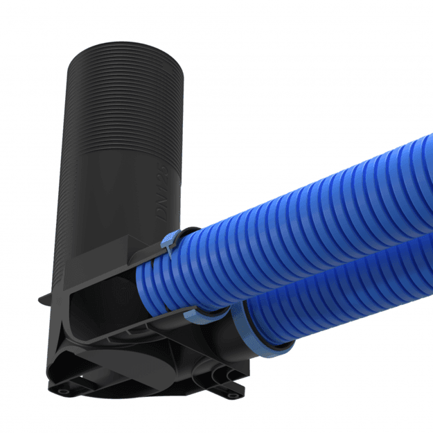 Plastikinė antistatinė SLIM difuzoriaus dėžutė 2x75 – 3