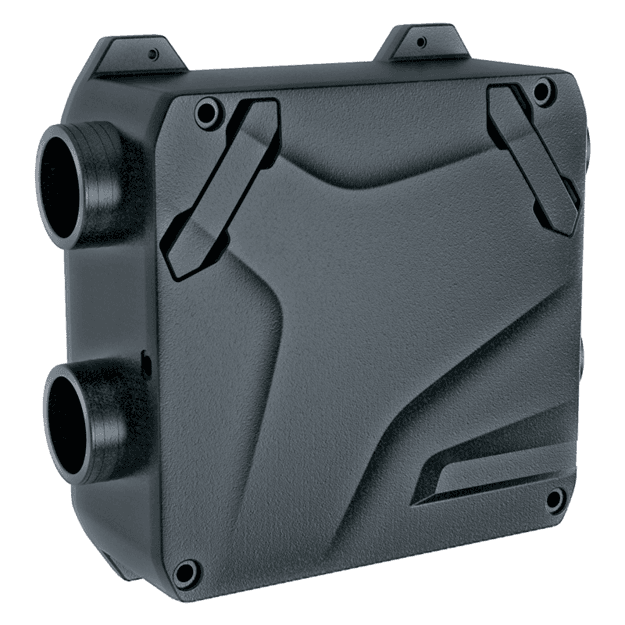 Plokštelinis ENTALPINIS rekuperatorius BLAUBERG Reneo-Fit D 100-E S14 su valdymo PULTU – 2