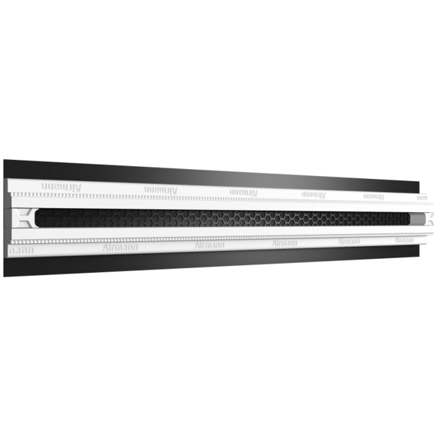 Gipsinis priglaistomas plyšinis vėdinimo difuzorius Airmann Line, 100 cm, vieno plyšio
