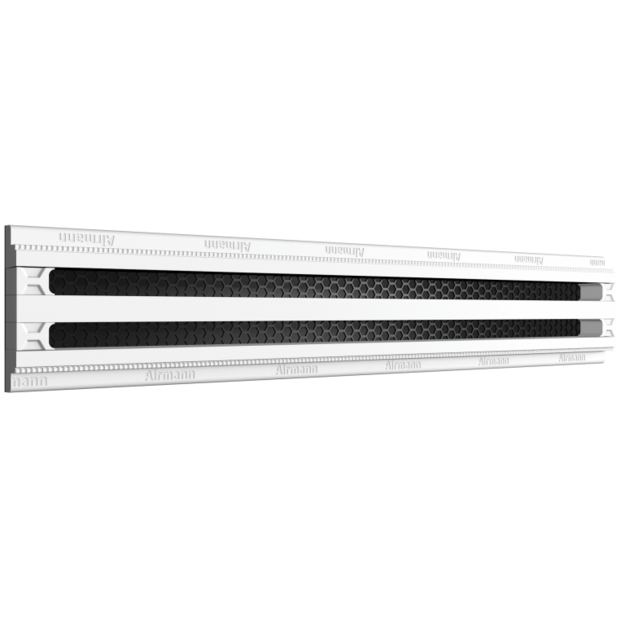 Gipsinis priglaistomas plyšinis vėdinimo difuzorius Airmann Line, 120 cm, dviejų plyšių