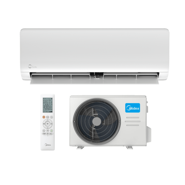 Midea XTREME SAVE sieninio šilumos siurblio oras oras 3.5/3.98 kW komplektas