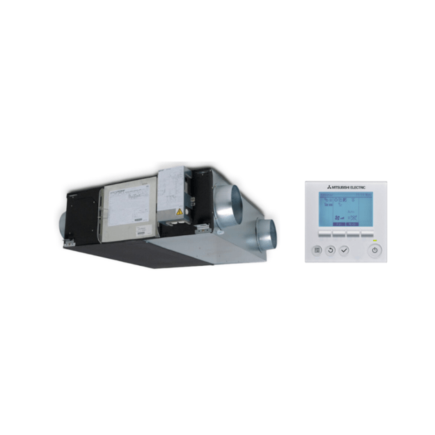 Plokštelinis rekuperatorius Mitsubishi Electric Lossnay LGH-100RVX