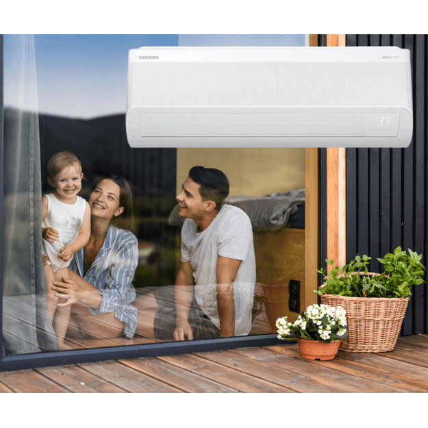 SAMSUNG BEVĖJO oro kondicionieriaus Windfree™ Avant S2 2.0/2.2 kW Multi split vidinis blokas - Image 7