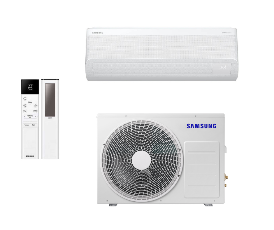 Samsung WindFree™ Comfort S2 5.0/6.0 kW oro kondicionierius su WIFI (komplektas)