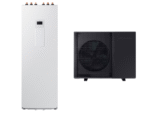 SAMSUNG oras-vanduo 12 kW Mono HT Quiet šilumos siurblys monoblokas su 260 l tūriniu šildytuvu