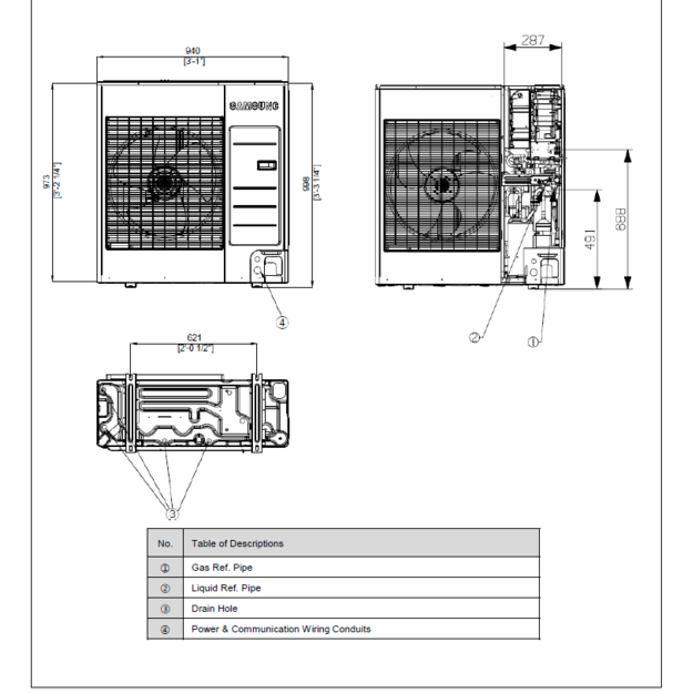 SAMSUNG oras-vanduo 12/12 kW SPLIT šilumos siurblio KOMPLEKTAS (be tūrinio šildytuvo) - Image 4