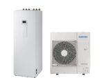SAMSUNG oras-vanduo 9.0/8.7 kW SPLIT šilumos siurblio KOMPLEKTAS (trifazis, su 260 l tūriniu šildytuvu), NORDIC serija