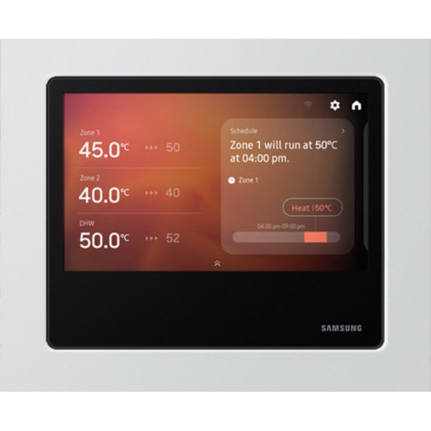 SAMSUNG oras–vanduo 12.5/12.5 kW SPLIT šilumos siurblys su 200 l talpa, WIFI, trifazis - Image 5