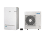 SAMSUNG oras-vanduo 9.0/8.7 kW SPLIT šilumos siurblio KOMPLEKTAS (be tūrinio šildytuvo)