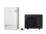 SAMSUNG oras-vanduo 12/12 kW SPLIT šilumos siurblio KOMPLEKTAS (be tūrinio šildytuvo)
