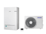 SAMSUNG oras-vanduo 4.4/5.0 kW SPLIT šilumos siurblio KOMPLEKTAS (be tūrinio šildytuvo)