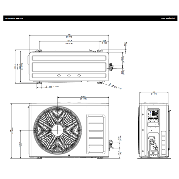 SAMSUNG BEVĖJO oro kondicionieriaus Windfree™ Elite S2 3.5/4.0 kW Multi split vidinis blokas - Image 8