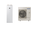 SAMSUNG oras-vanduo 9.0/8.7 kW SPLIT šilumos siurblio KOMPLEKTAS (su 200 l tūriniu šildytuvu), NORDIC serija