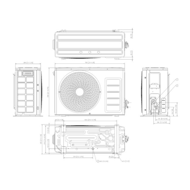 Samsung WindFree™ Premiere 4.3/4.7 kW oro kondicionierius su WIFI (komplektas) - Image 8