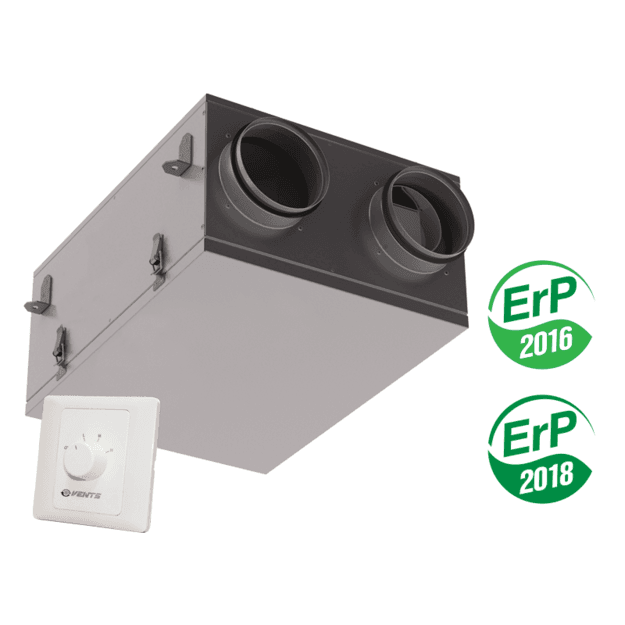 ENTALPINIS rekuperatorius VENTS VUE 100P su valdymo pultu