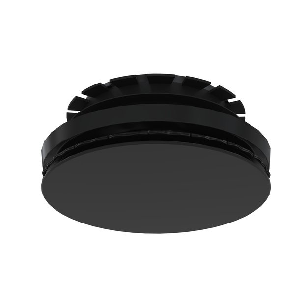 Zehnder ComfoValve Luna S125 vėdinimo difuzorius oro padavimui, juodas