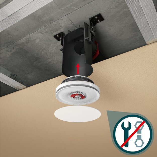 Zehnder ComfoValve Luna S125 vėdinimo difuzorius oro padavimui, juodas - Image 3