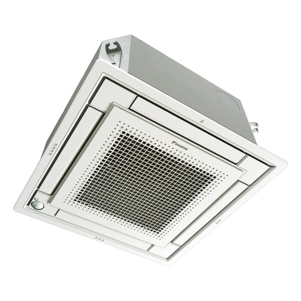 Daikin FULLY FLAT COMPACT kasetinis oro kondicionieriaus komplektas 5.7/7.0 kW (FFA60A9 / RXM60A) — be dekoratyvių grotelių - Image 2