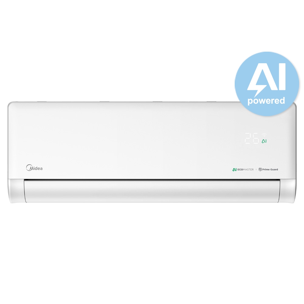 Midea EZ SOLSTICE šilumos siurblys oras-oras 2.6/2.9 kW komplektas (EZ-09RD6, be Wi-Fi)