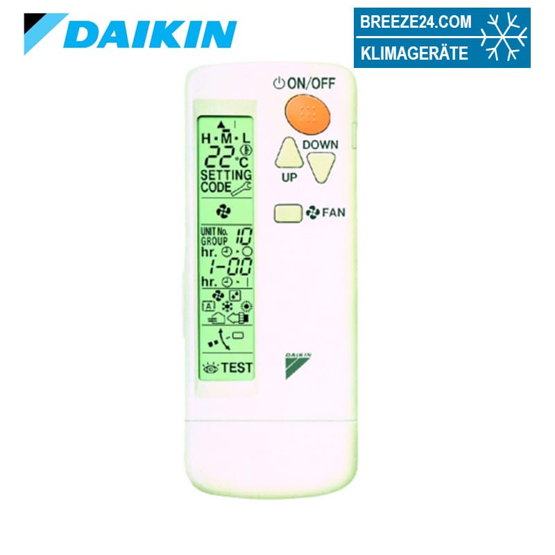 Daikin distancinis valdymo pultas BRC7EA628 (sieniniams FXAQ, R-410A)