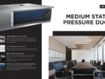 Midea V8 miniVRF ortakinis vidinis blokas MIH28T2N18 (2,8/3,2 kW)